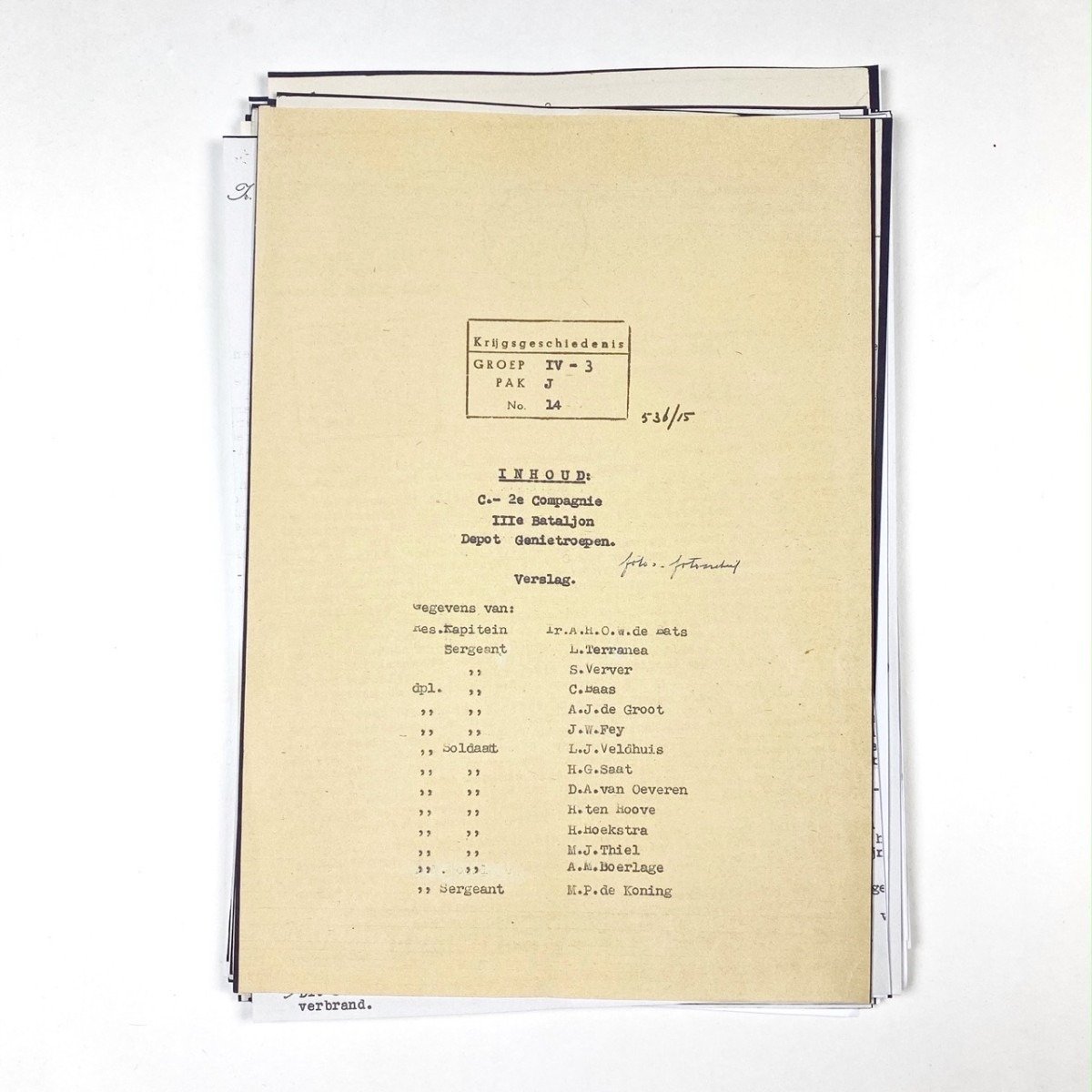 Original May 1940 Dutch army grouping Maasbruggen Rotterdam — image 25