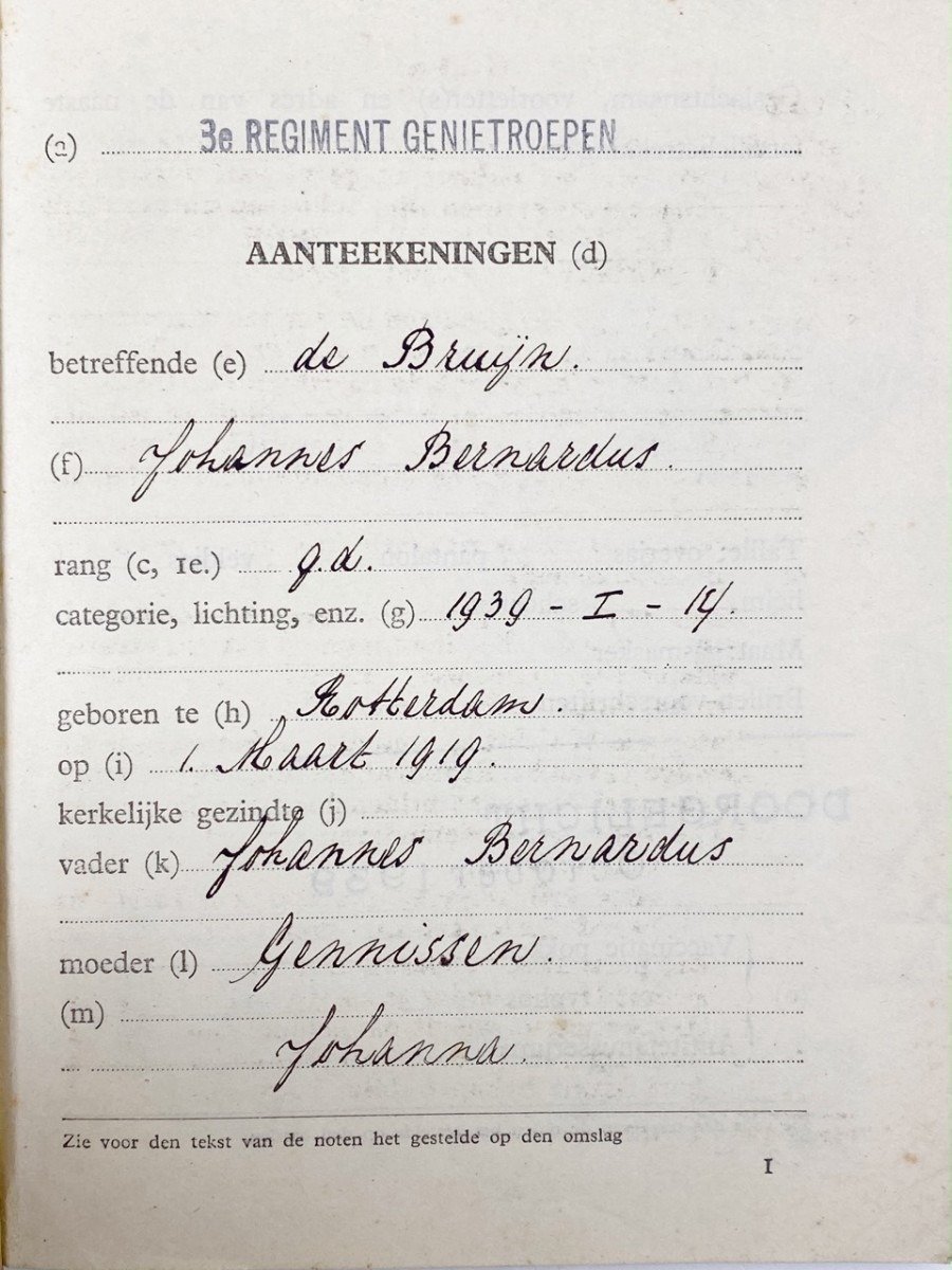 Original May 1940 Dutch army grouping Maasbruggen Rotterdam — image 4