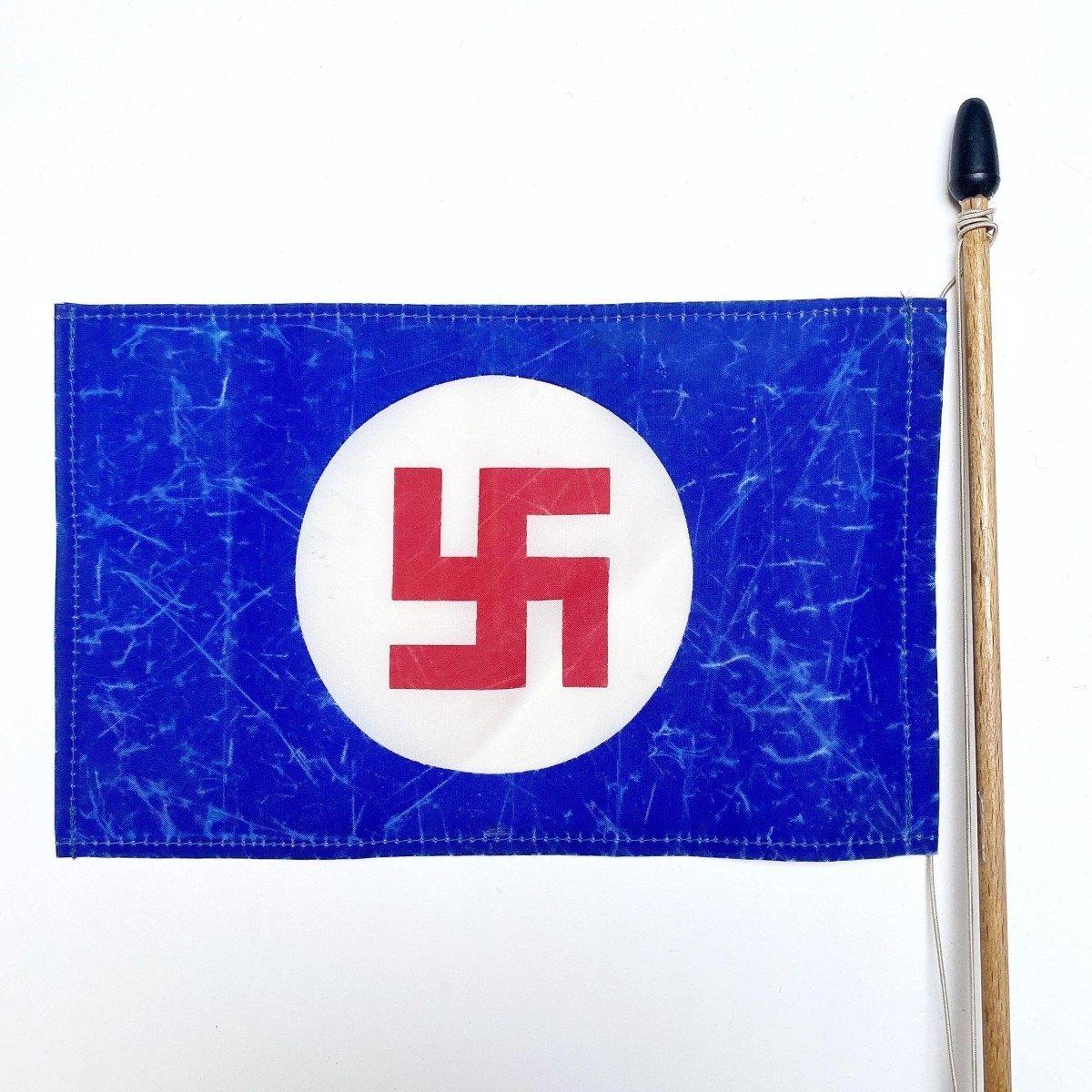 Original WWII Dutch N.S.P. table pennant — image 2