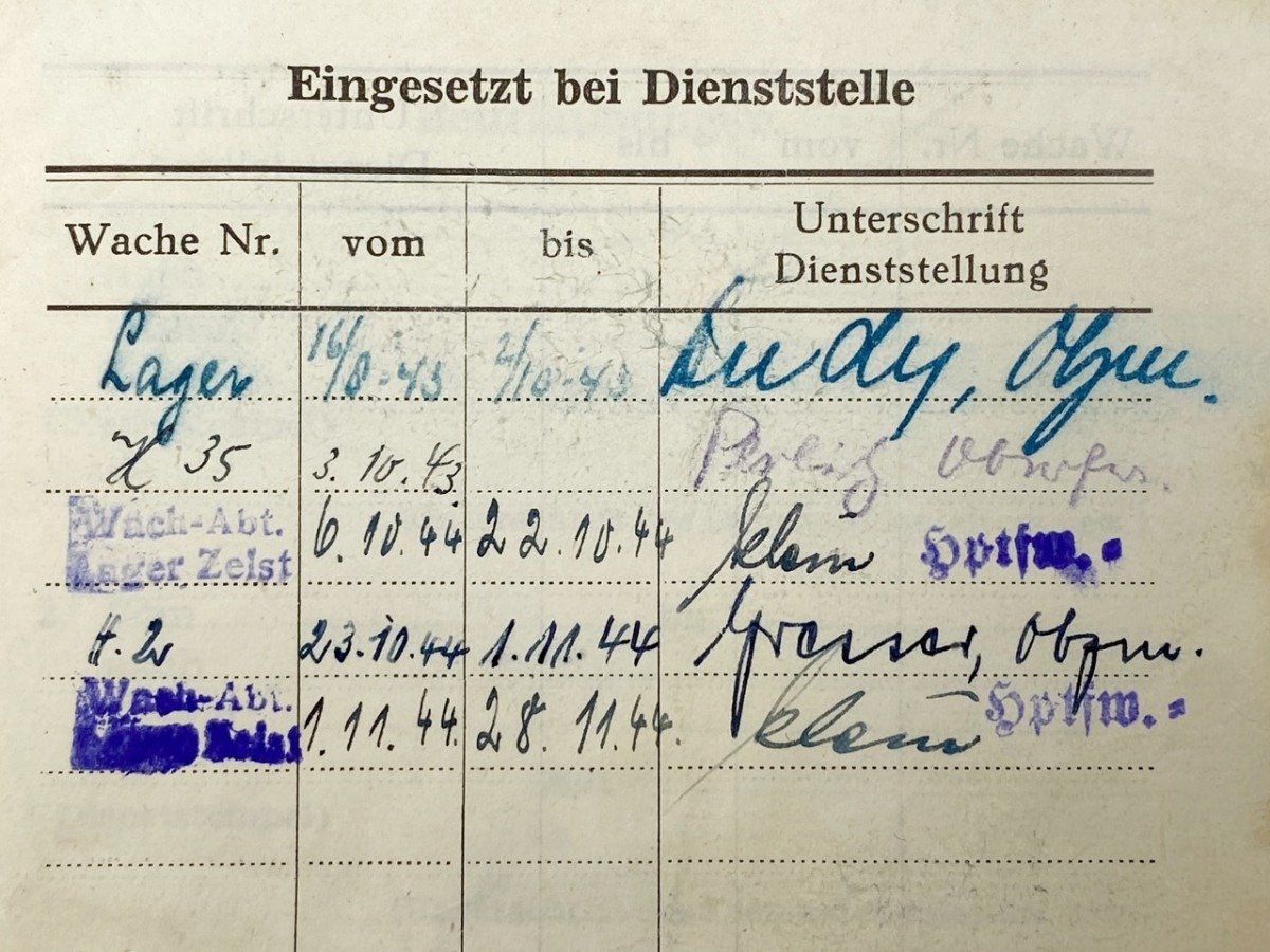 Original WWII Dutch Wachabteilung ausweis and forged Dutch ID card — image 9
