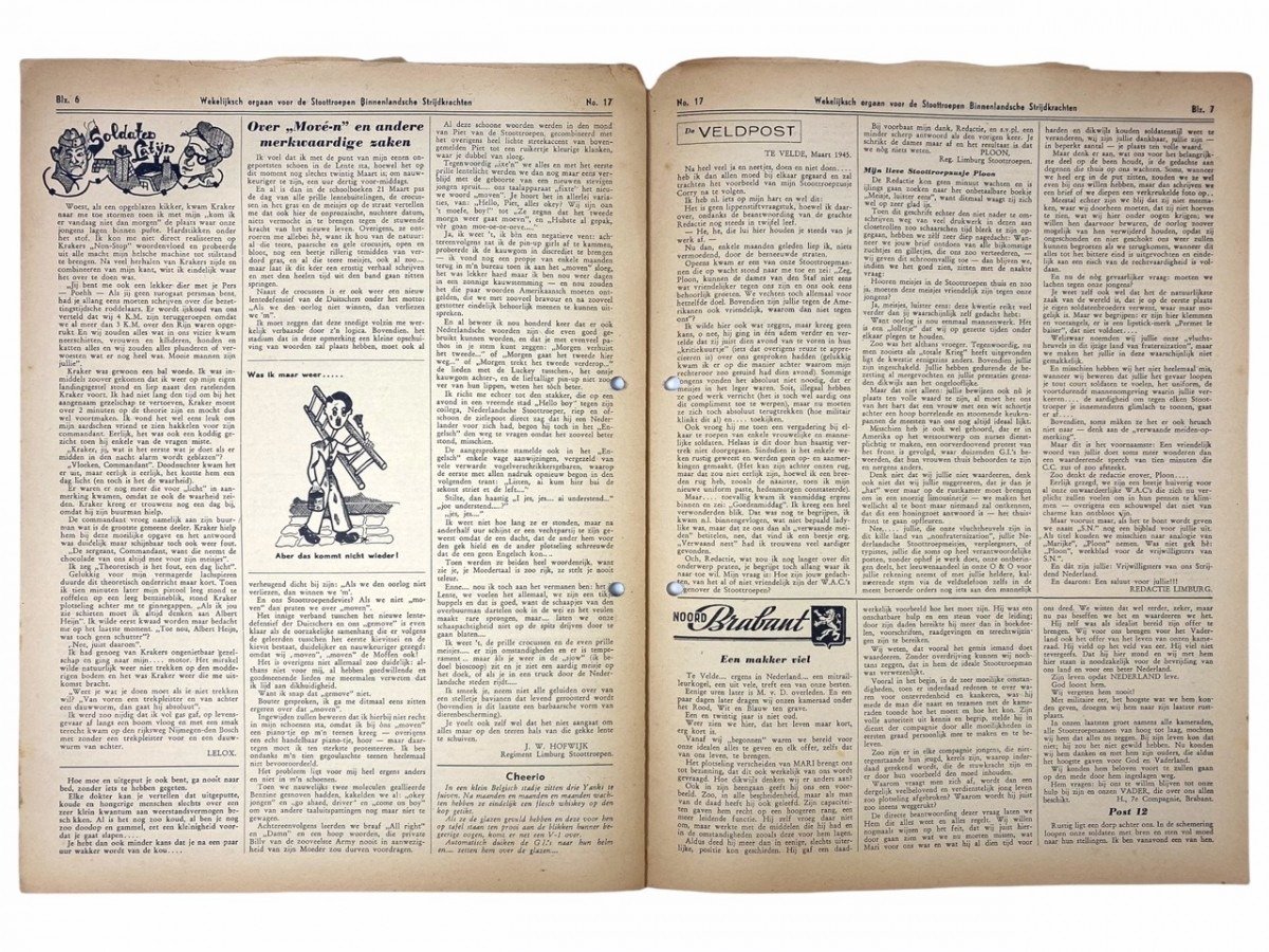 Original WWII Dutch 'Stoottroepen' newspaper — image 8