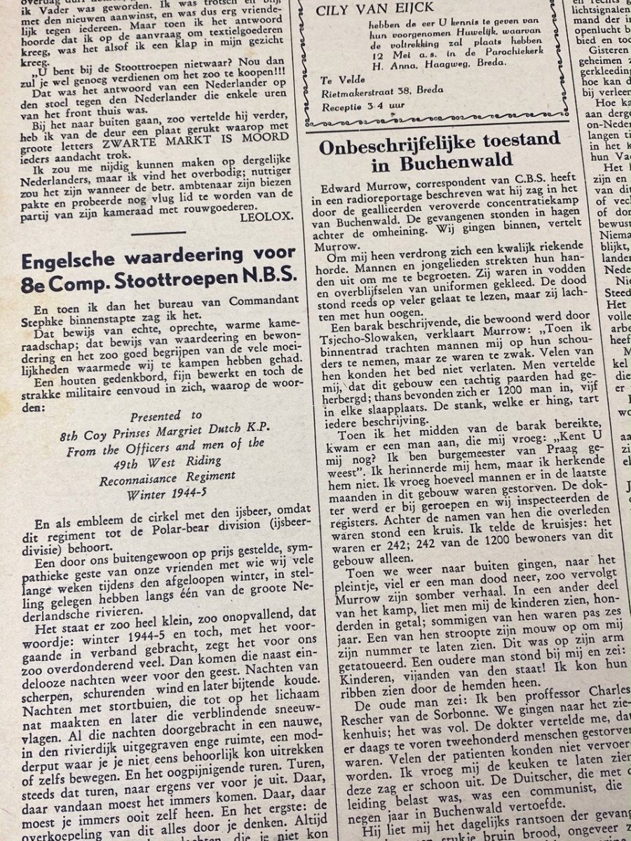 Original WWII Dutch 'Stoottroepen' newspaper — image 5