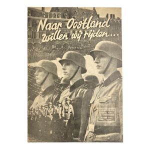 Original WWII Dutch Waffen-SS sheet music
