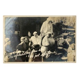 Original WWII Dutch army postcard Amersfoort/Beverwijk