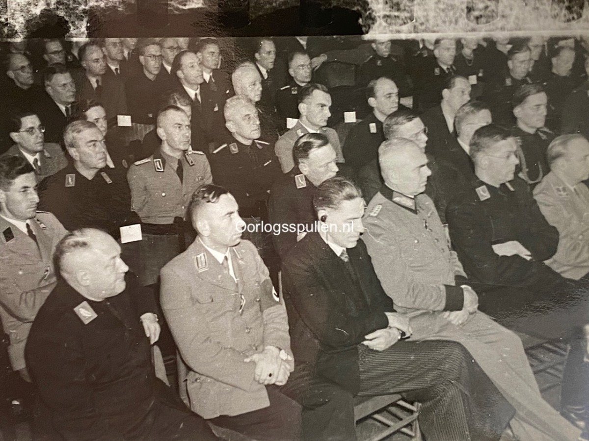 Original WWII Dutch NSB photo set – NSB meeting in Den Haag — image 8