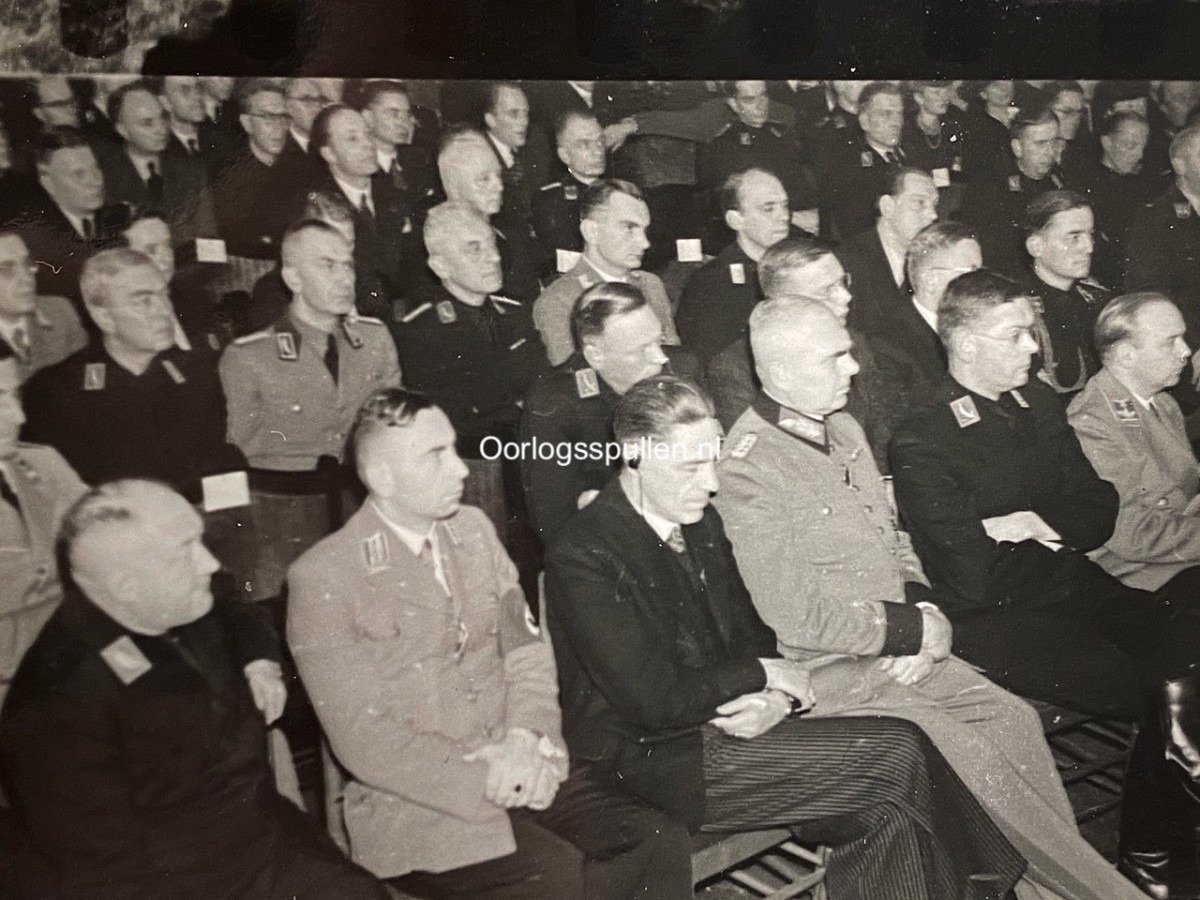 Original WWII Dutch NSB photo set – NSB meeting in Den Haag — image 9