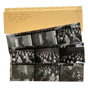 Original WWII Dutch NSB photo set – NSB meeting in …