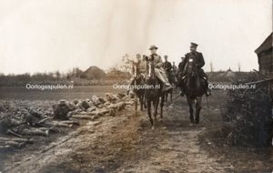 Original WWI Dutch army photo – Queen Wilhelmina visits the …