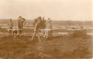 Original WWI Dutch army photo – Queen Wilhelmina visits the …