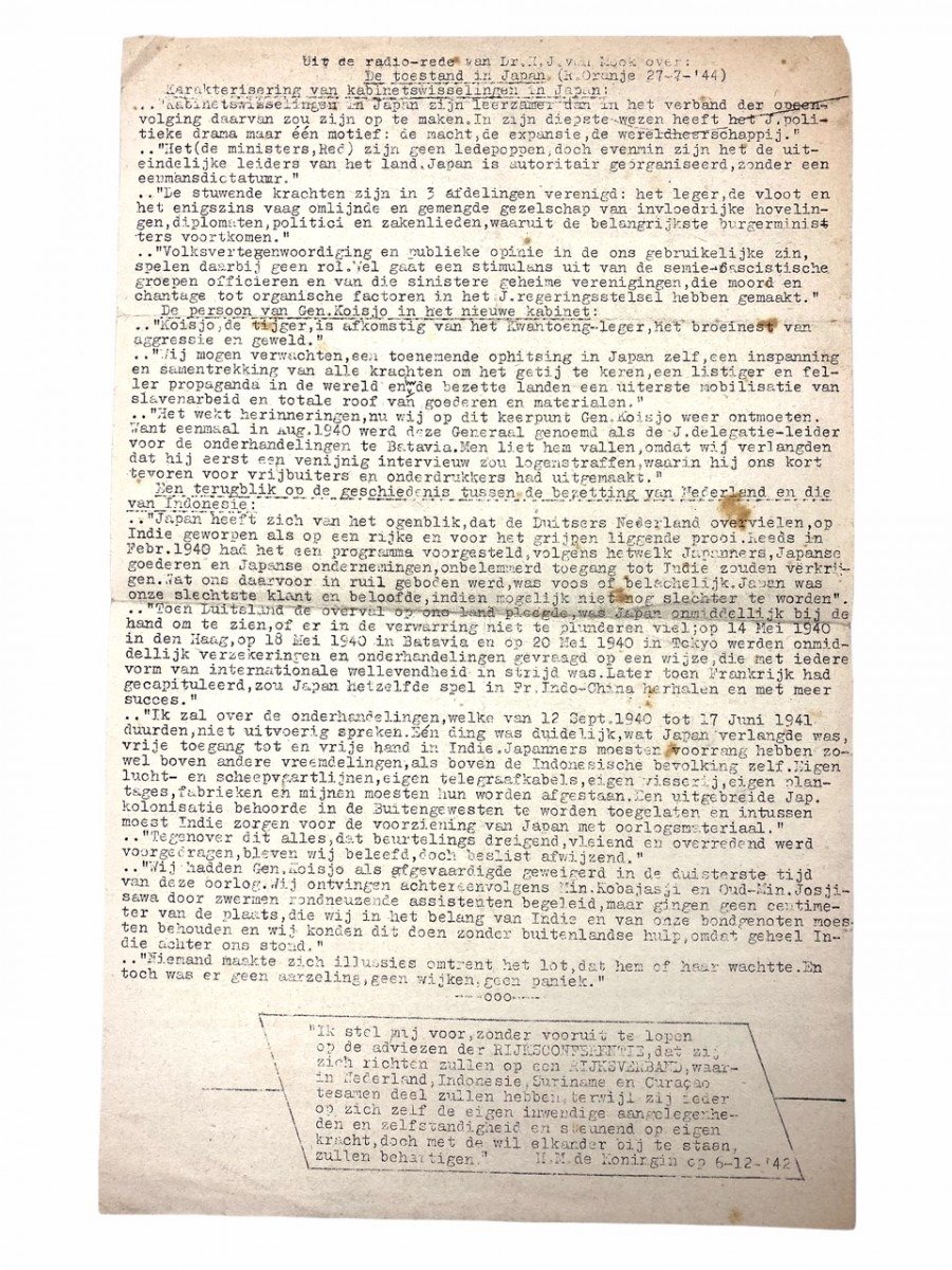 Original WWII Dutch resistance newspaper – Het Invasie nieuws — image 3