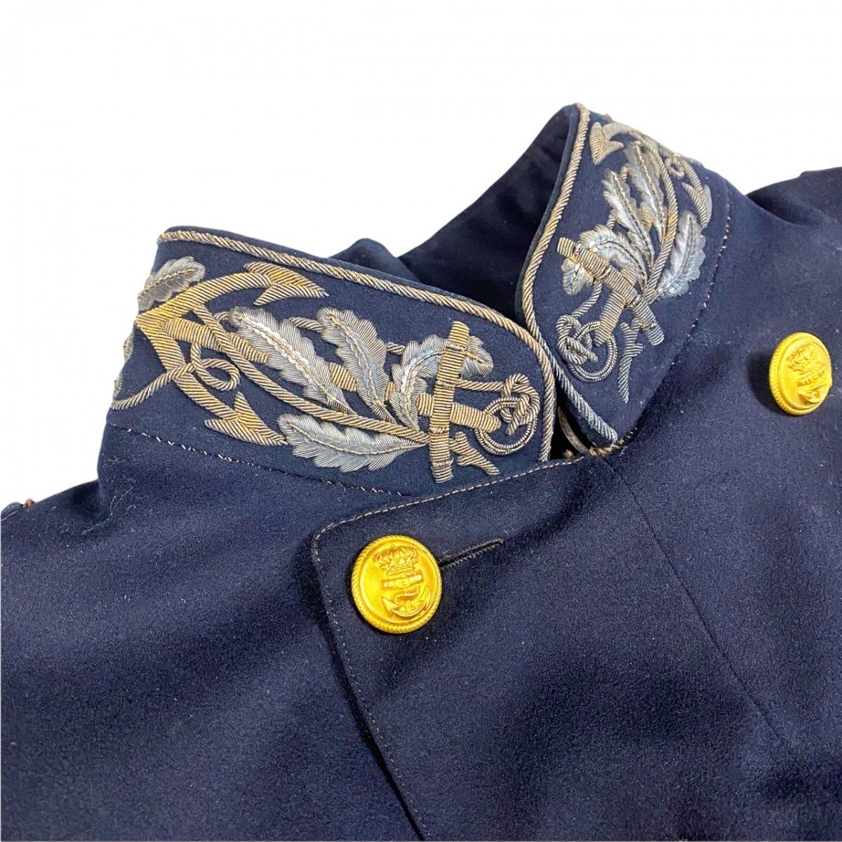 Original WWI Dutch Navy overcoat Lieutenant Commander 2nd class — image 2