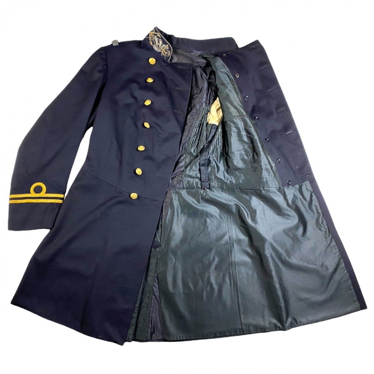 Original WWI Dutch Navy overcoat Lieutenant Commander 2nd class — image 5