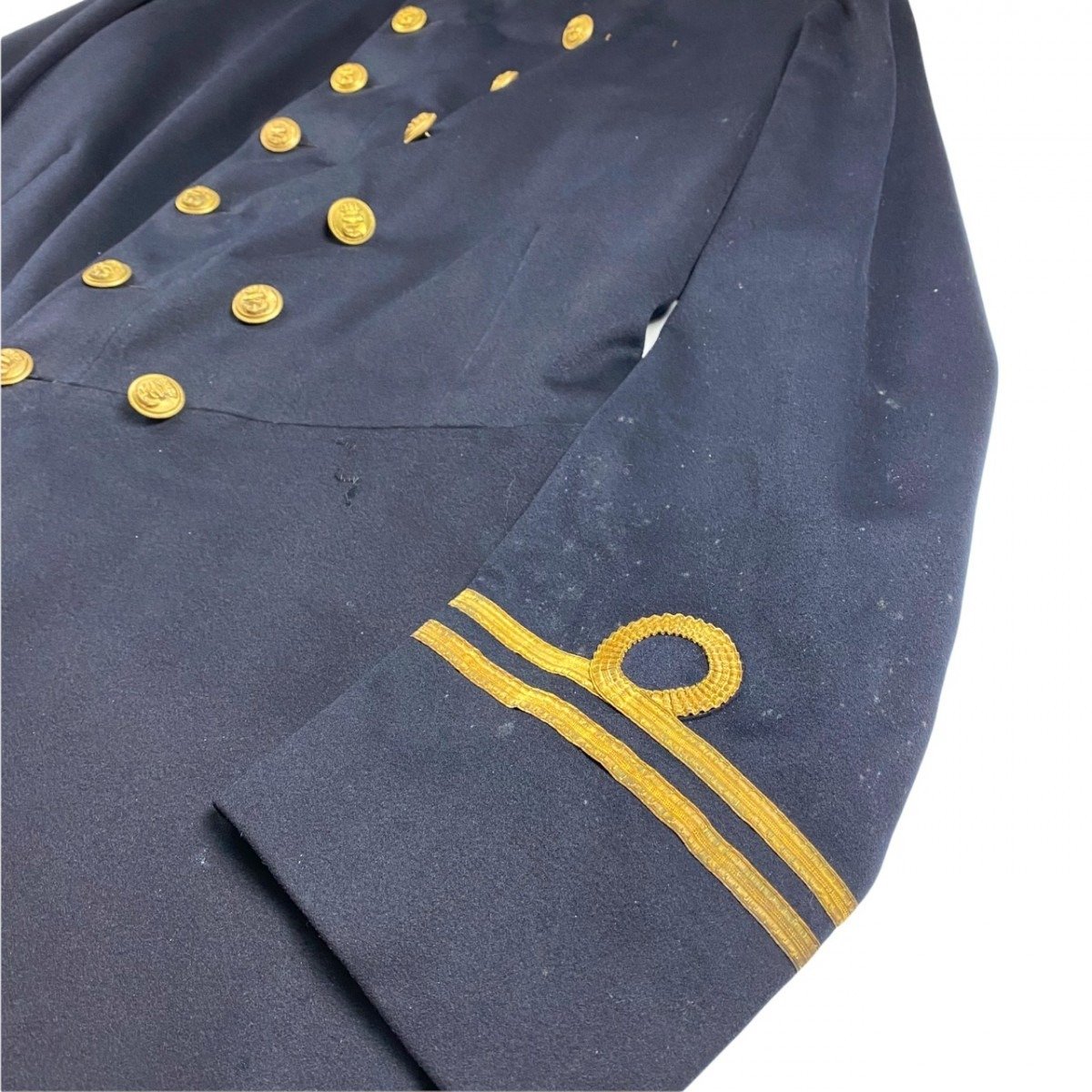 Original WWI Dutch Navy overcoat Lieutenant Commander 2nd class — image 9