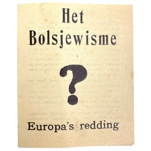 Original WWII Flemish SS-Sturmbrigade Langemarck recruitment flyer