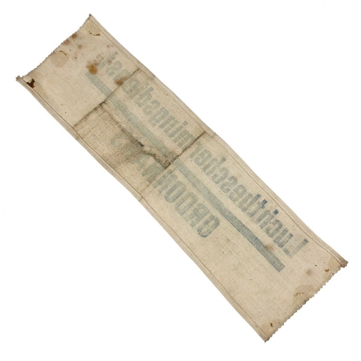 Original WWII Dutch 'Luchtbeschermingsdienst' Ordonnance armband — image 3
