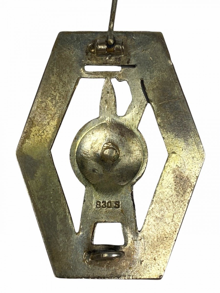 Original WWII Norwegian Waffen-SS Frontkjemper badge — image 3