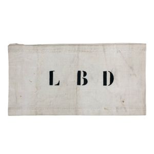 Original WWII Dutch 'Luchtbeschermingsdienst' armband