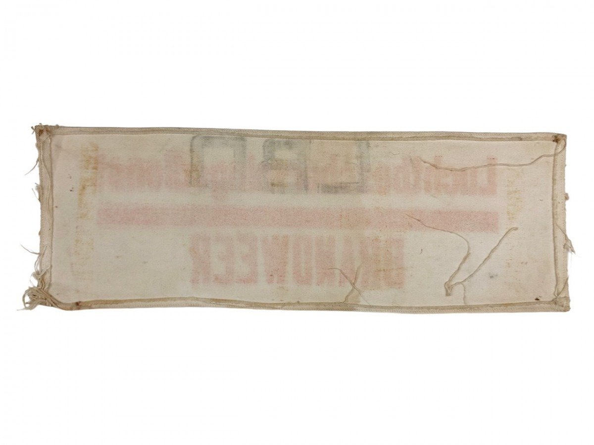 Original WWII Dutch 'Luchtbeschermingsdienst' Fire department armband — image 3