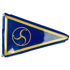 Original WWII Dutch NSB car stand 'Leider Gewestelijk Kwartier'