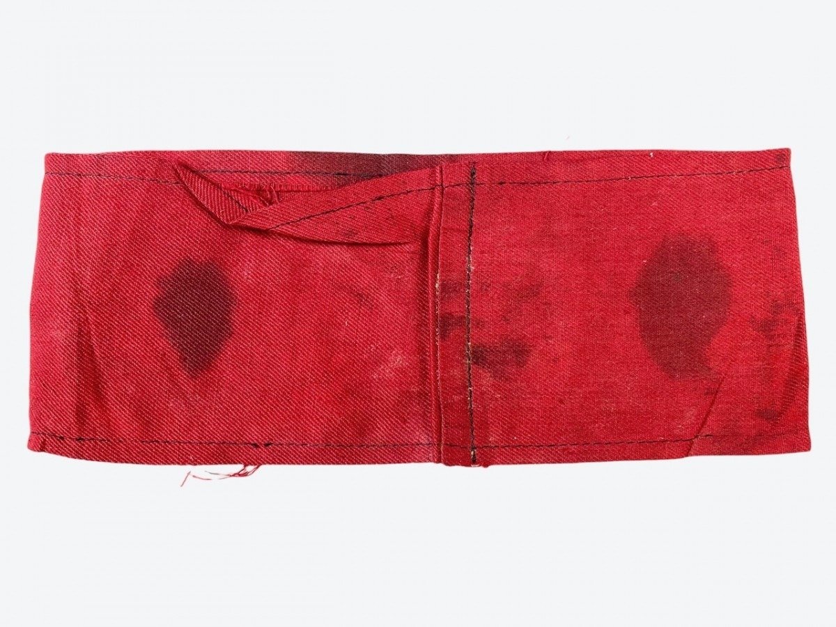 Original WWII Dutch 'Landwacht Nederland' armband — image 4