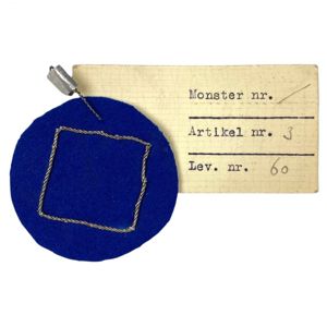 Original WWII Dutch Jeugdstorm prototype insignia