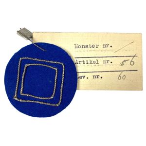 Original WWII Dutch Jeugdstorm prototype insignia