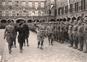 Original WWII Dutch Waffen-SS large size photo SS-Freiwilligen Legion 'Niederlande'