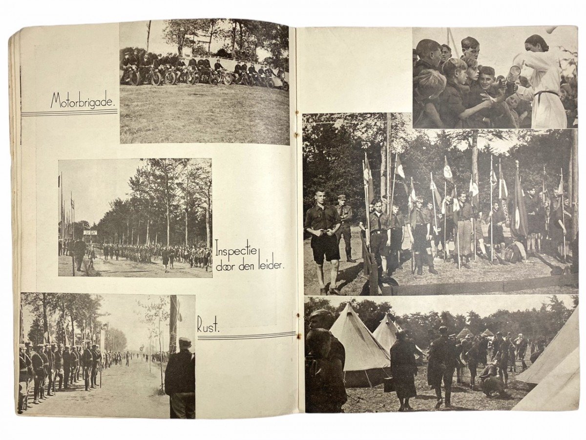 Originele WWII Belgian Verdinaso brochure – Een leider verovert zijn volk — image 10