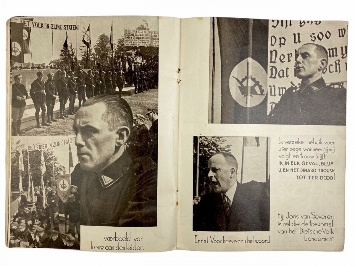 Originele WWII Belgian Verdinaso brochure – Een leider verovert zijn volk — image 16
