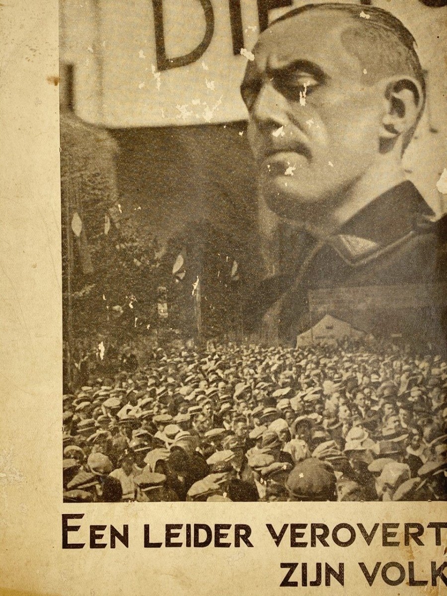 Originele WWII Belgian Verdinaso brochure – Een leider verovert zijn volk — image 2