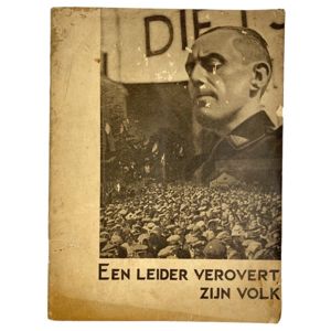Originele WWII Belgian Verdinaso brochure – Een leider verovert zijn …