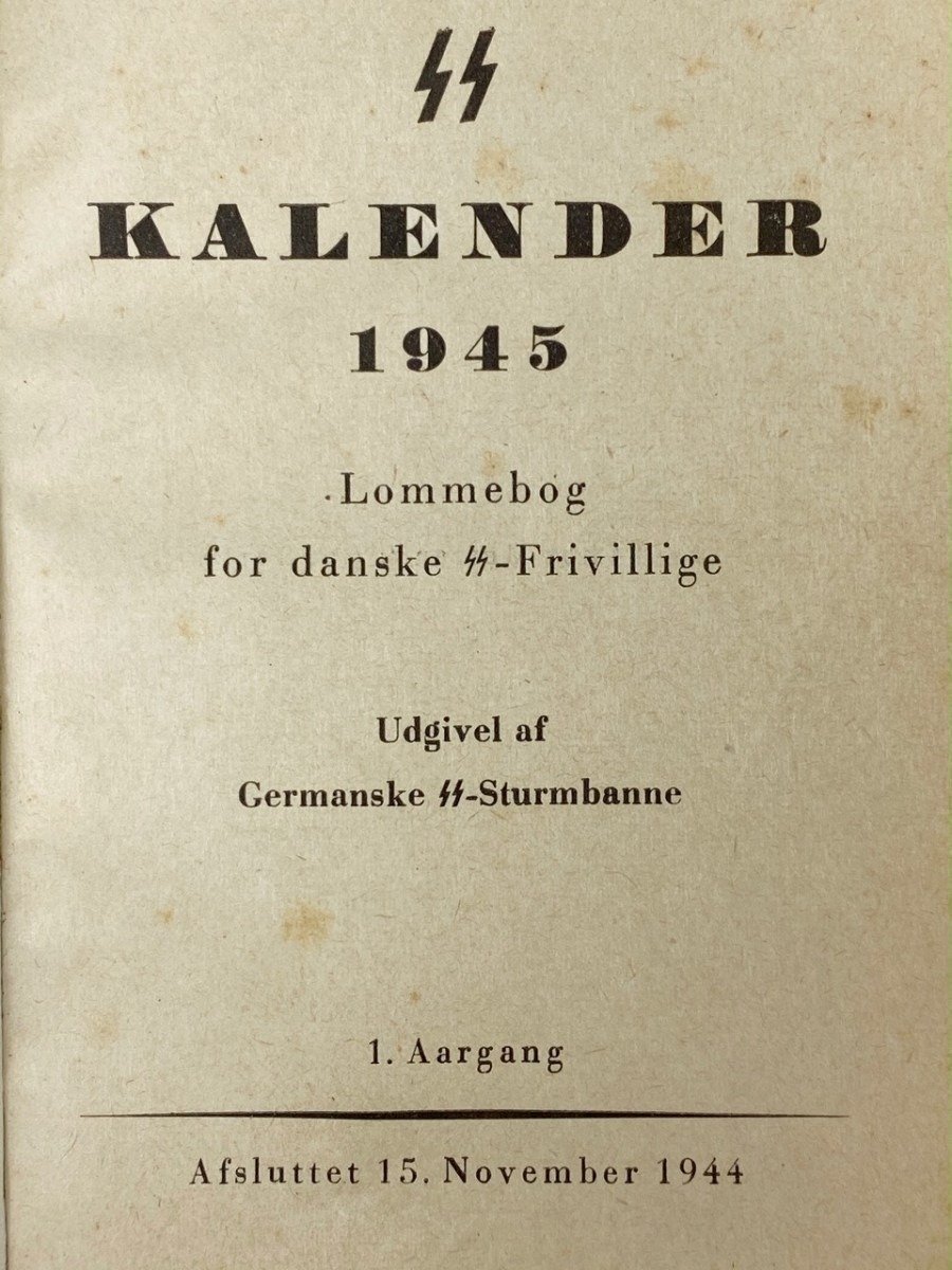 Original WWII Danish Waffen-SS soldatenfreund 1945 — image 9