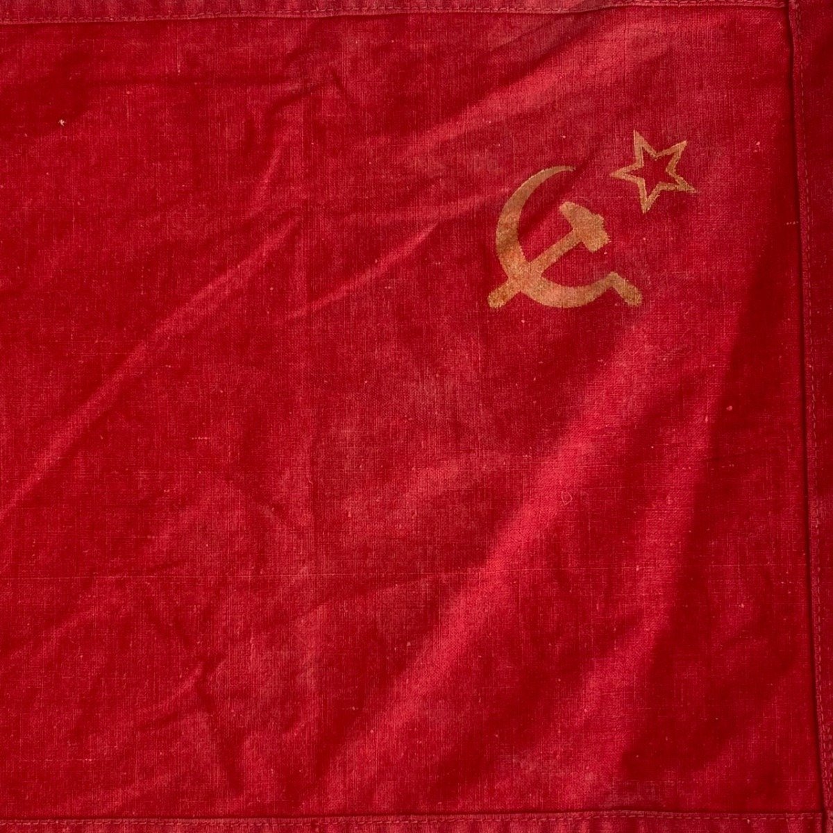 Original WWII Russian sympathizers flag — image 4