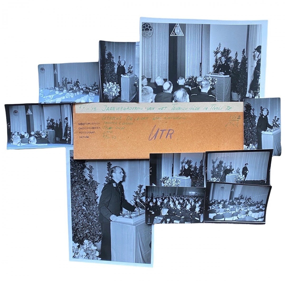 Original WWII Dutch NSB Technisch Gilde photo grouping — image 16