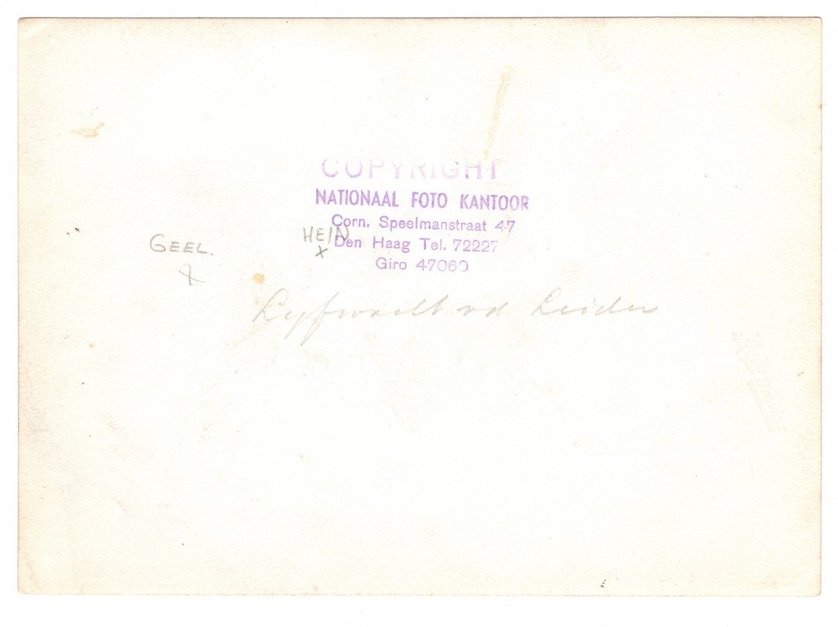 Original WWII Dutch NSB Lijfwacht Mussert photo — image 2