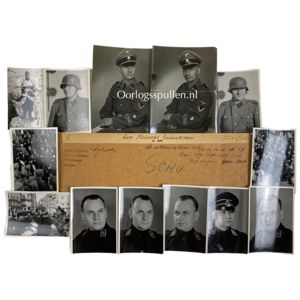 Original WWII Dutch Waffen-SS volunteer photo grouping – Melchert Schuurman