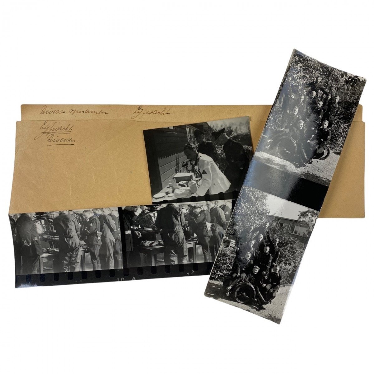 Original WWII Dutch NSB Lijfwacht Mussert photo grouping — image 3