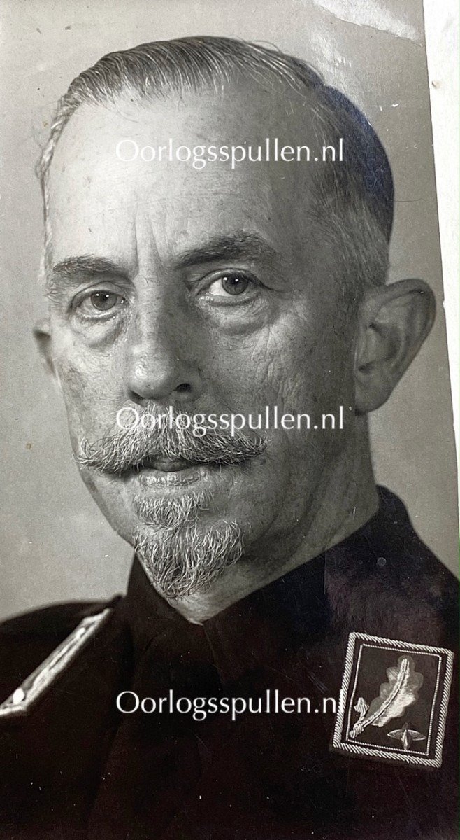 Original WWII Dutch NSB hand signed letter and photo – Van Bilderbeek — image 3