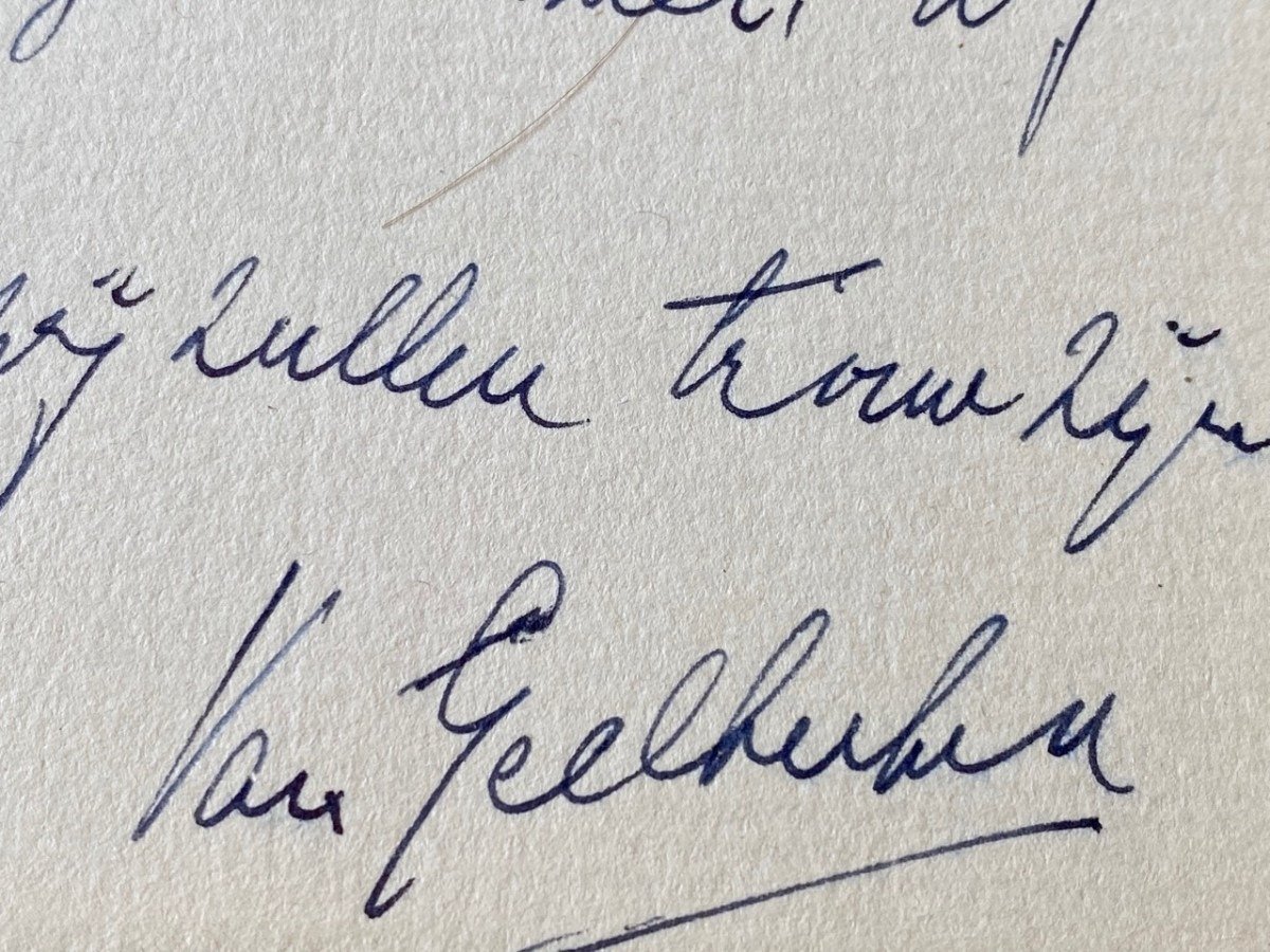 Original WWII Dutch NSB set Cornelis van Geelkerken — image 6