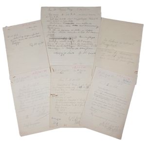 Original WWII Dutch May 1940 Artillery fire orders Dordrecht/Willemsdorp/Moerdijk bridges