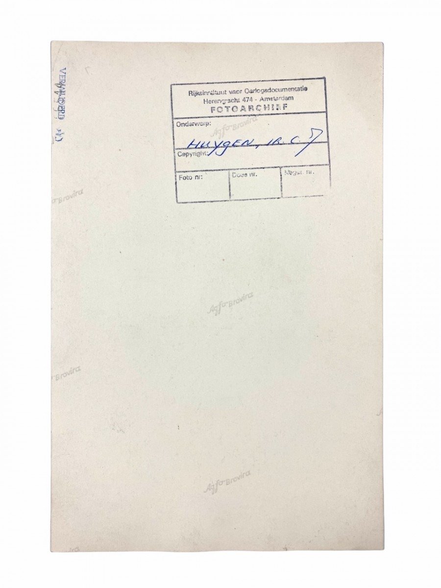 Original WWII Dutch NSB photo and hand signed letter Carolus Huygen — image 6