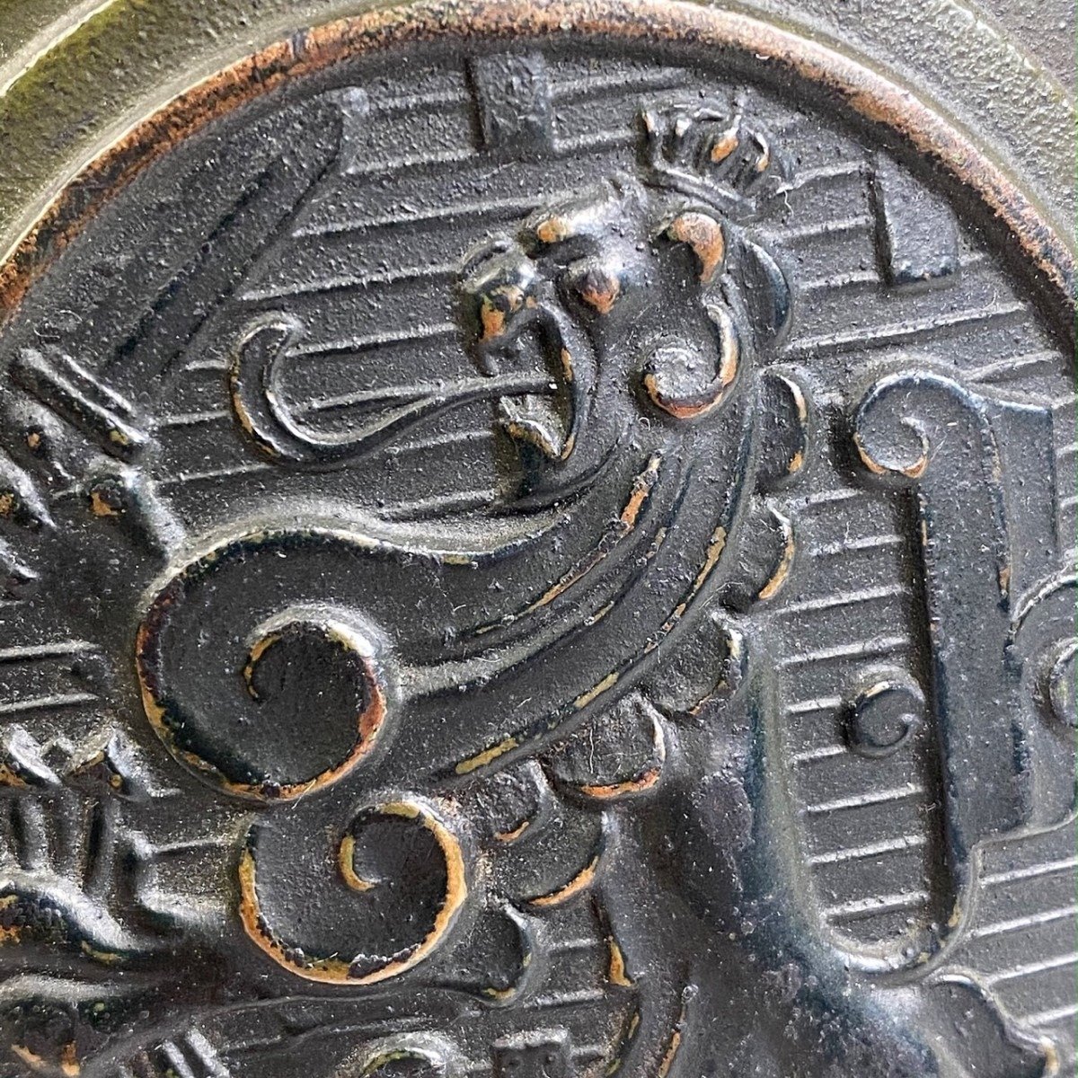 Original WWII Dutch M34 army helmet — image 10