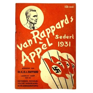 Original WWII Dutch NSNAP booklet