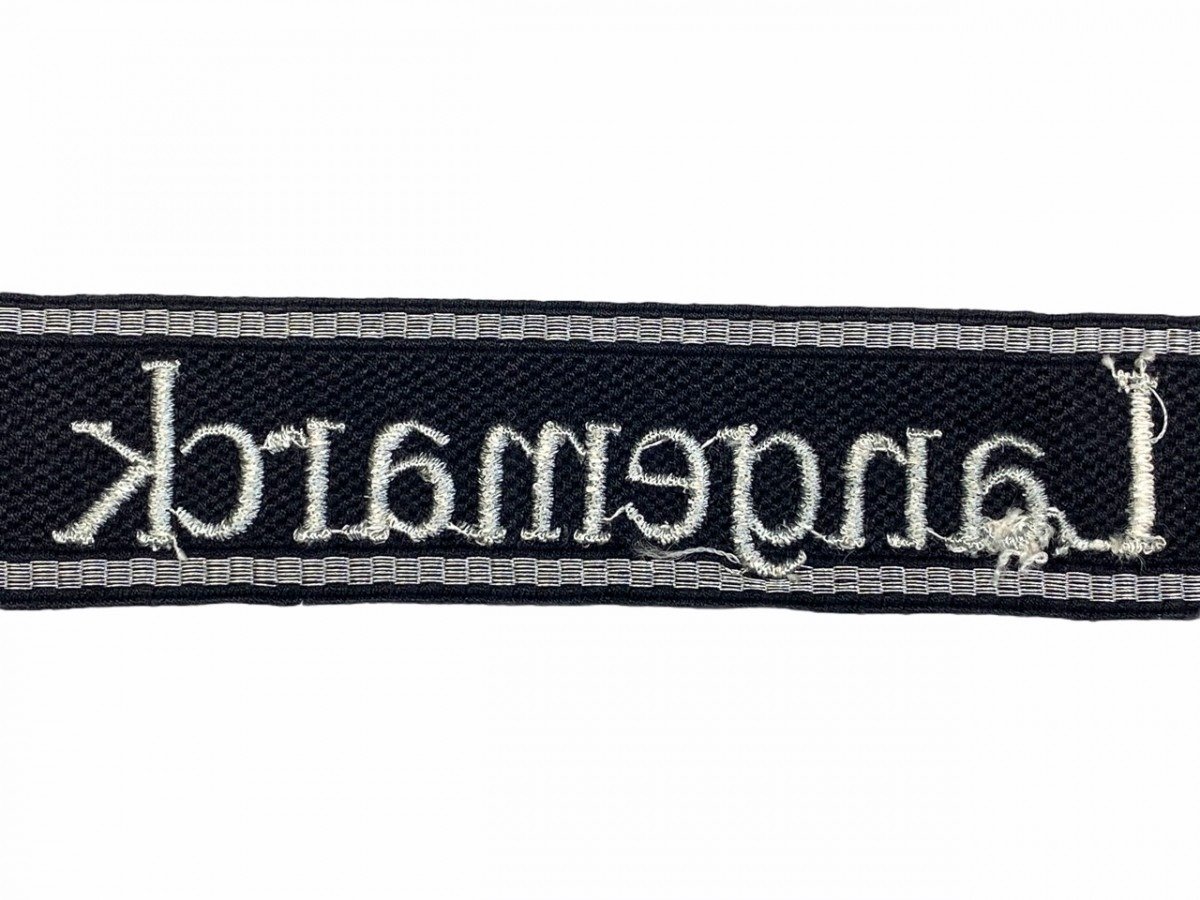 Original WWII Flemish Waffen-SS 6. SS-Freiwilligen-Sturmbrigade Langemarck cuff title — image 7