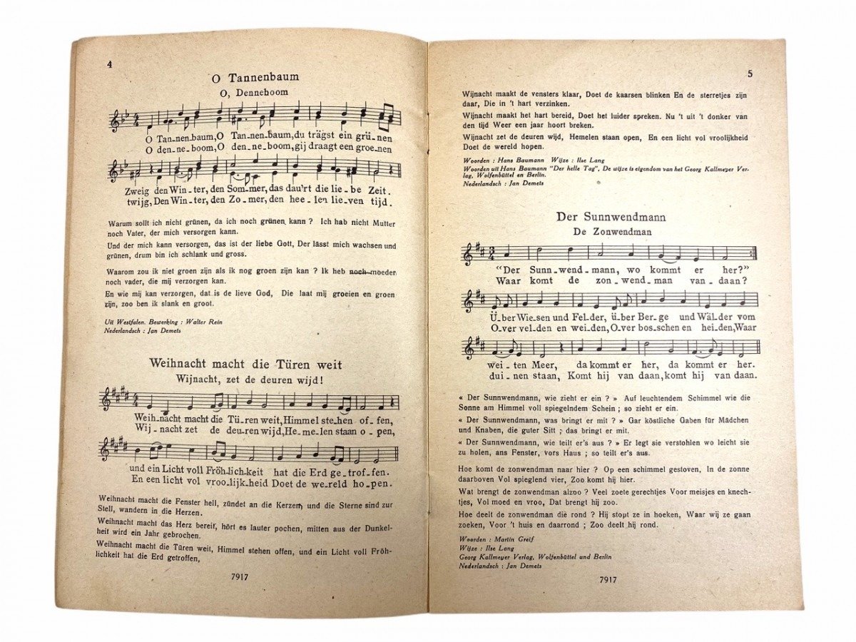 Original WWII Flemish Devlag song booklet — image 5