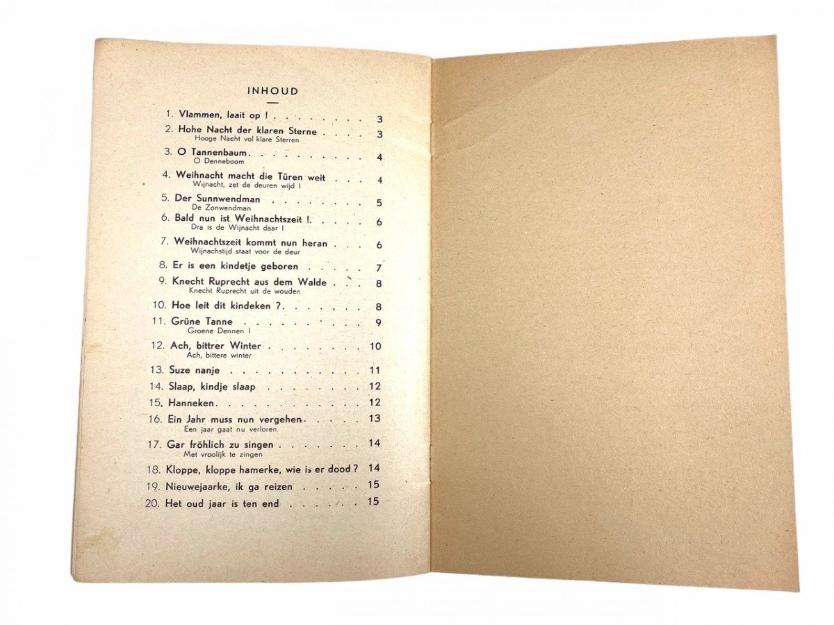 Original WWII Flemish Devlag song booklet — image 7