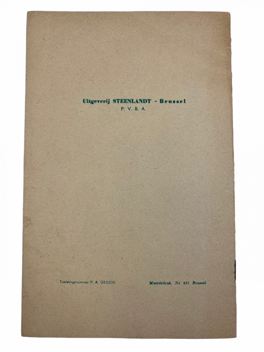 Original WWII Flemish Devlag song booklet — image 8