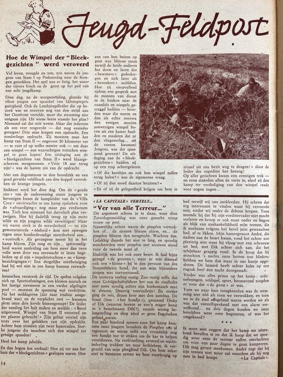 Original WWII Flemish collaboration magazine 'Tijl' — image 10