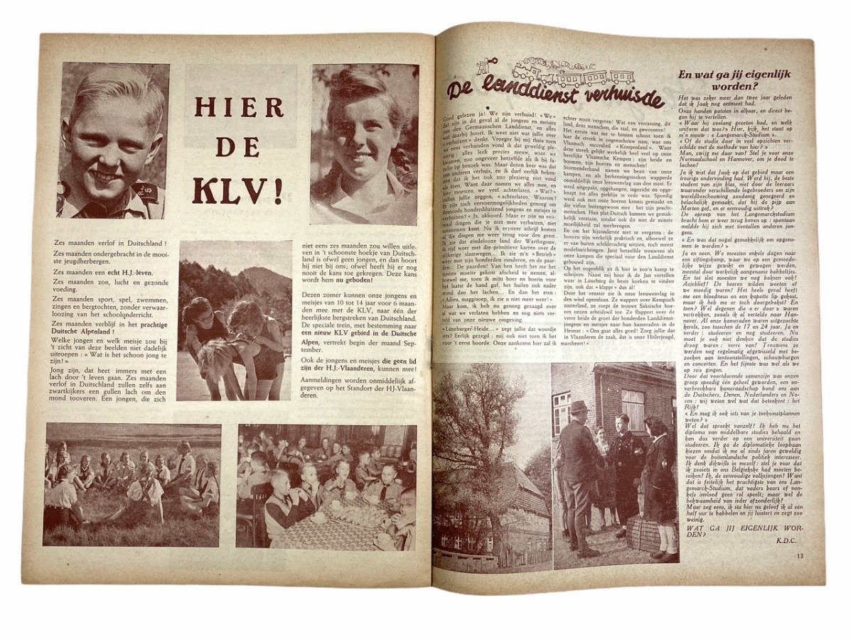 Original WWII Flemish collaboration magazine 'Tijl' — image 11