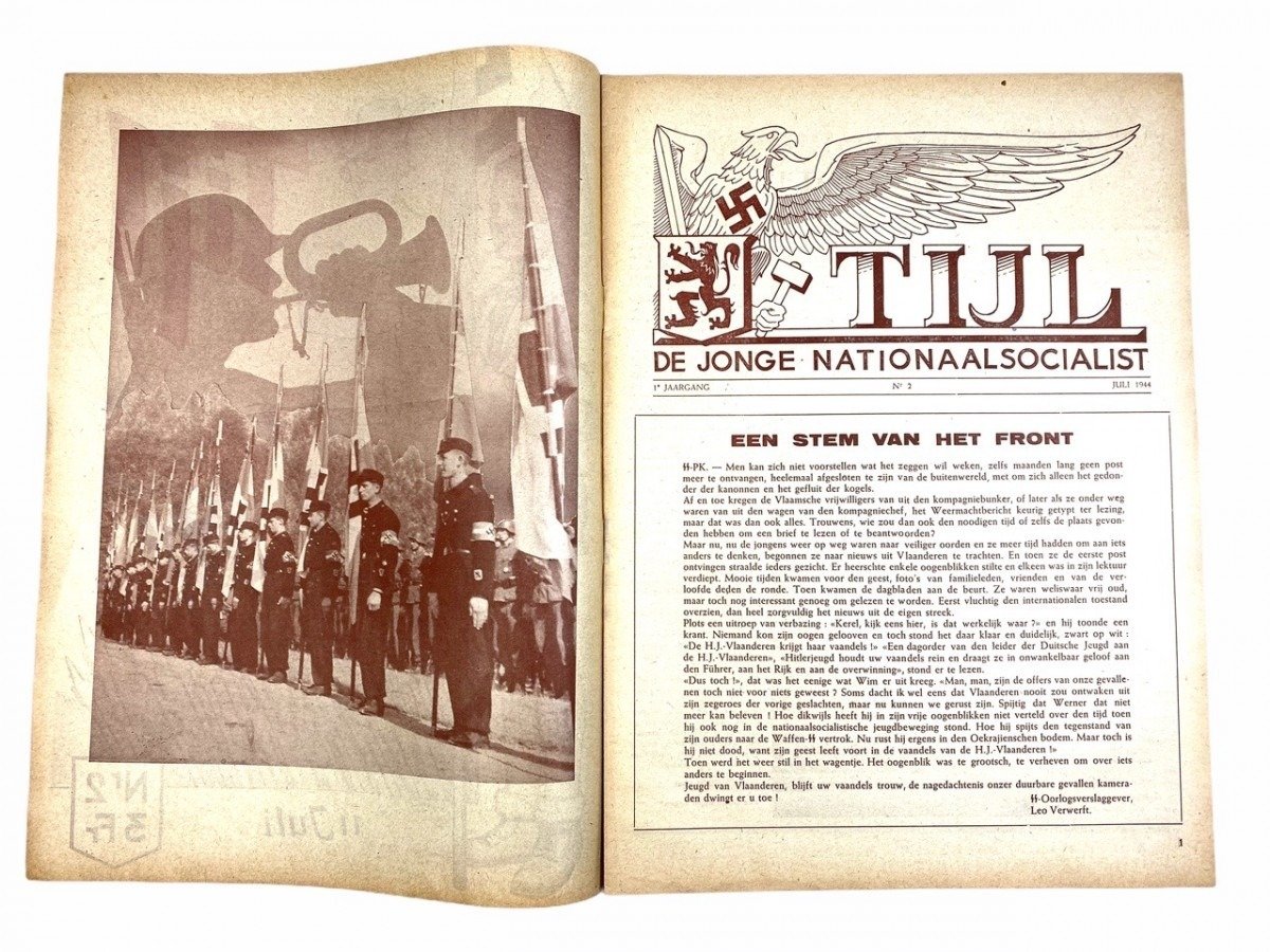 Original WWII Flemish collaboration magazine 'Tijl' — image 3